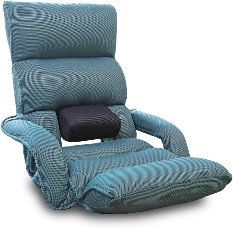 腰の神様がくれた座椅子 連動肘つき【第２弾】 DMZK-アロー　座椅子生活 腰の神様がくれた座椅子 連動肘つき（シリーズ第2弾）